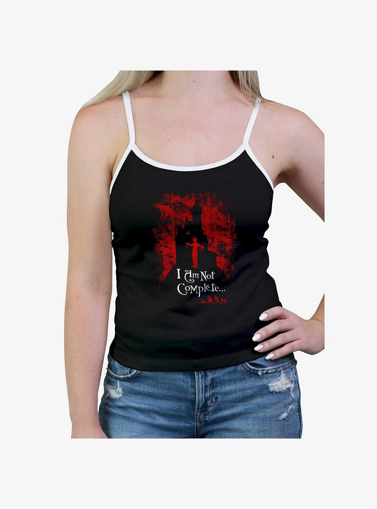 Edward Scissorhands Not Complete Womens Cami