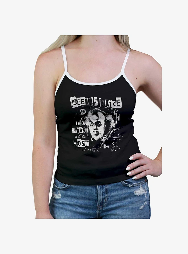 Beetlejuice Punk Womens Cami