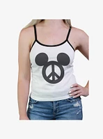 Disney Mickey Mouse Peace Sign Womens Cami