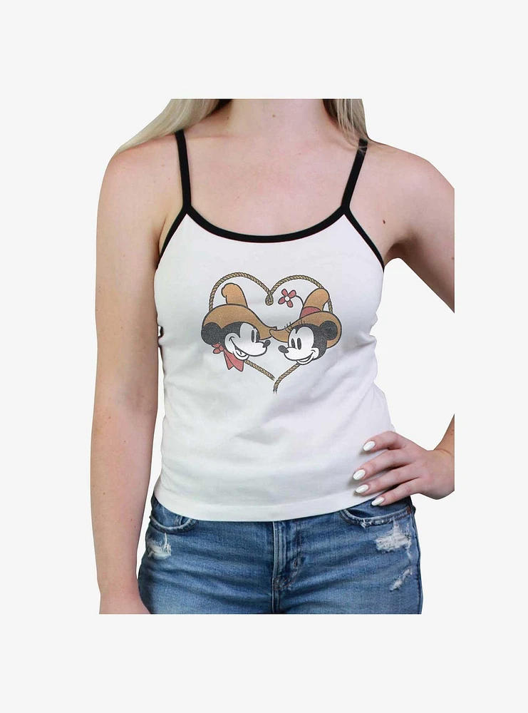 Disney Mickey Mouse Lasso Heart Womens Cami