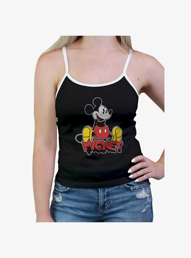 Disney Mickey Mouse Vintage Womens Cami