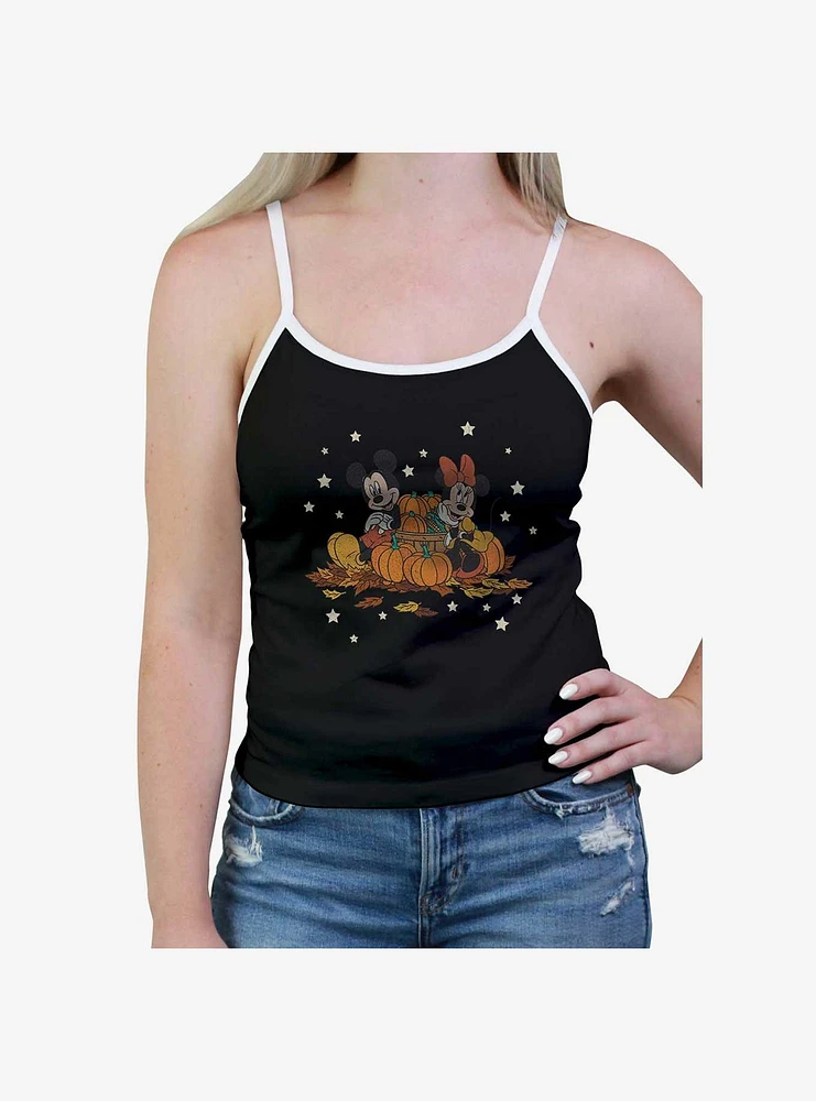 Disney Mickey Mouse Pumpkin Picking Womens Cami