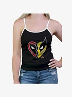 Marvel Deadpool & Wolverine Friendship Necklace Womens Cami