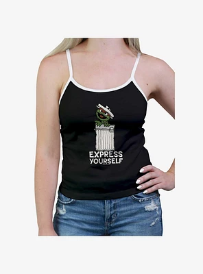 Sesame Street Oscar The Grouch Express Yourself Womens Cami