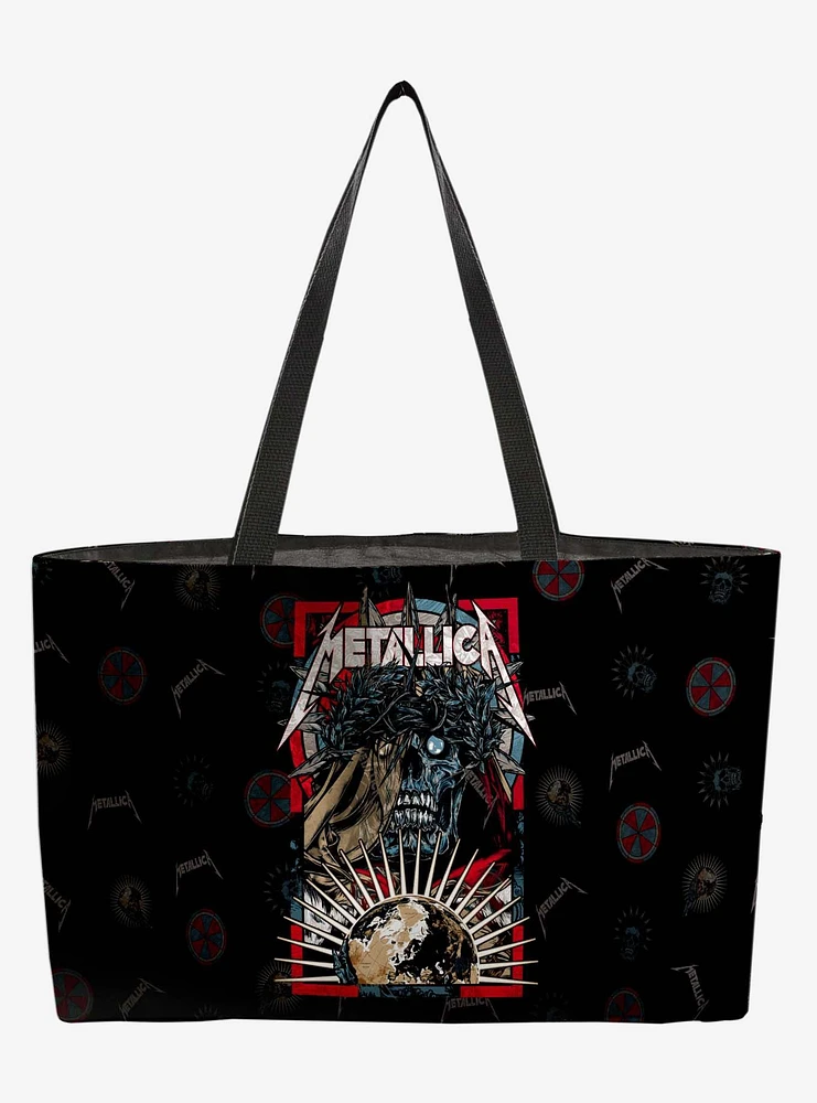 Rocksax Metallica CoD Webbing Handled Tote Bag