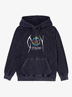 Pride Anarchy Mineral Wash Hoodie