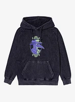 Plague Doctor Mineral Wash Hoodie