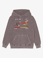 Video Game Cats Mineral Wash Hoodie