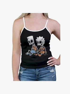 The Simpsons Skeleton Bart And Lisa Girls Cami