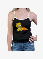 The Simpsons Lisa Laying Down Girls Cami