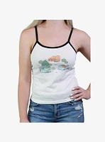 Pokemon Bulbasaur Charmander Squirtle Girls Cami