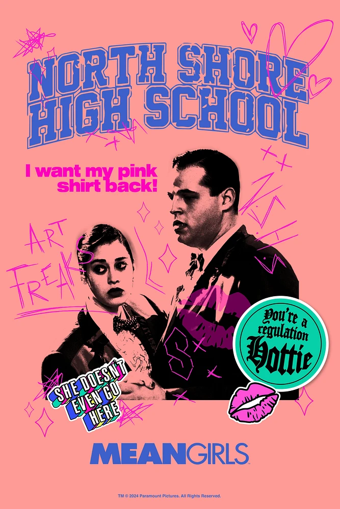 Mean Girls North Shore High School Poster