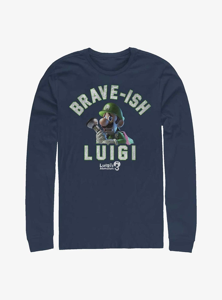 Nintendo Luigi's Mansion 3 Braveish Long Sleeve T-Shirt