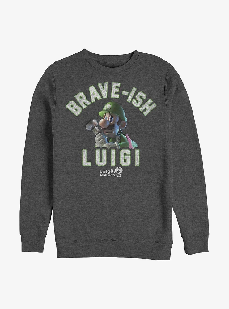 Nintendo Luigi's Mansion 3 Braveish Sweatshirt