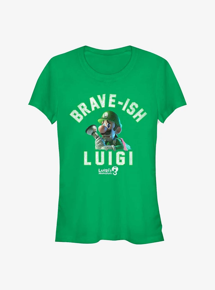 Nintendo Luigi's Mansion 3 Braveish Girls T-Shirt