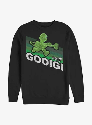 Nintendo Luigi's Mansion 3 Gooigi Retro Sweatshirt