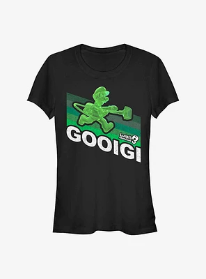 Nintendo Luigi's Mansion 3 Gooigi Retro Girls T-Shirt