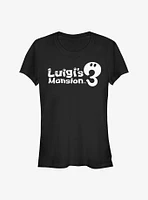 Nintendo Luigi's Mansion 3 Logo Girls T-Shirt