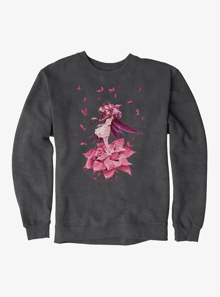 Fairies By Trick Pink Blossom Fairy Sweatshirt