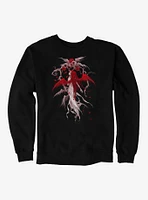 Fairies By Trick Red Rose Fairy Sweatshirt