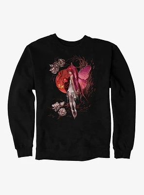 Fairies By Trick Red Moon Fairy Sweatshirt