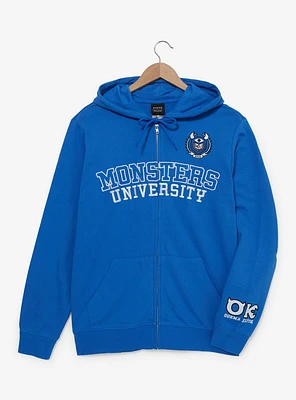 Disney Pixar Monsters University Logo Zippered Hoodie