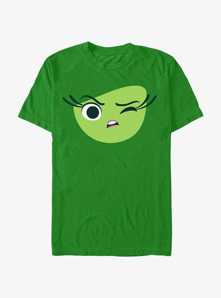 Disney Pixar Inside Out 2 Disgust Face T-Shirt