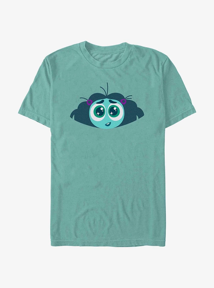 Disney Pixar Inside Out 2 Envy Head Garment Dye T-Shirt