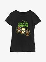 Star Wars Fear The Empire Youth Girls T-Shirt