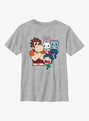 Wreck-It Ralph Wreck It Group Youth T-Shirt