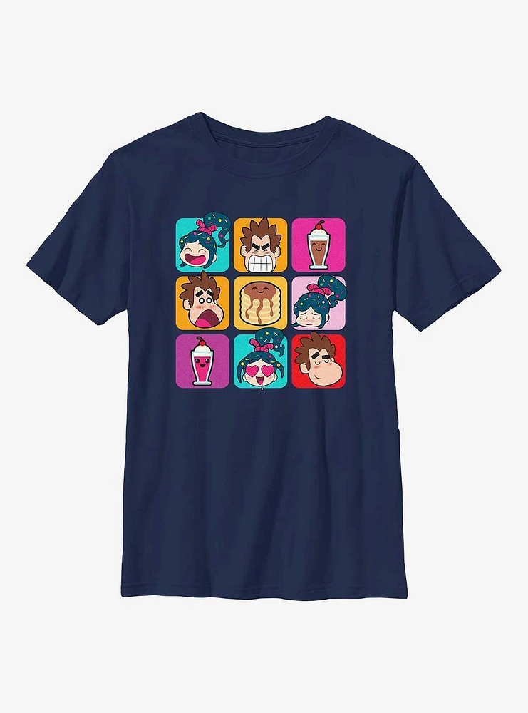 Wreck-It Ralph Wreck It Pop Grid Youth T-Shirt