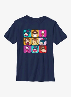 Wreck-It Ralph Wreck It Pop Grid Youth T-Shirt