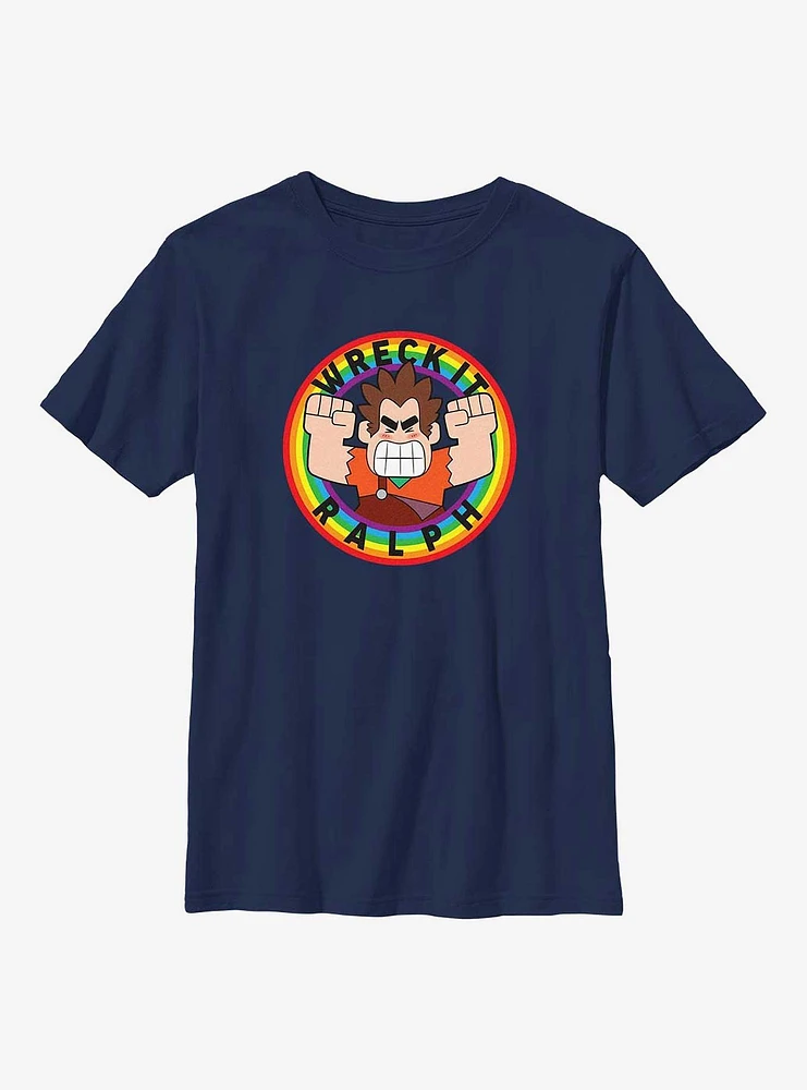 Wreck-It Ralph Wreck It Rainbow Youth T-Shirt