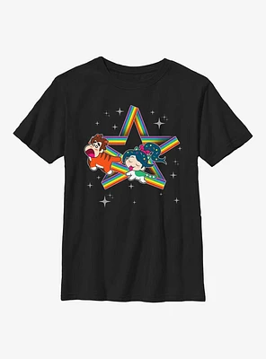 Wreck-It Ralph Wreck It Rainbow Star Youth T-Shirt