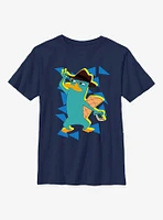 Phineas And Ferb Agent P Action Youth T-Shirt