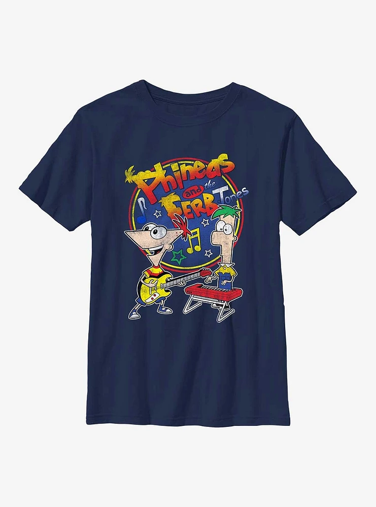 Phineas And Ferb Tones Reunion Youth T-Shirt