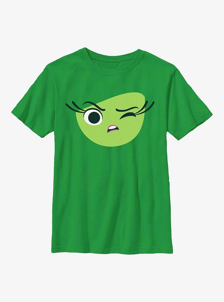 Inside Out Disgust Face Youth T-Shirt