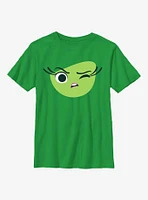 Inside Out Disgust Face Youth T-Shirt