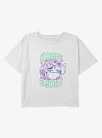 Nightmare Before Christmas Oogie Boogie Youth Girls Boxy Crop T-Shirt