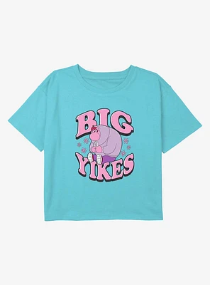 Inside Out 2 Big Yikes Youth Girls Boxy Crop T-Shirt