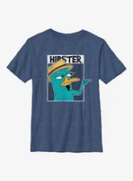 Phineas And Ferb Hipster Perry Youth T-Shirt