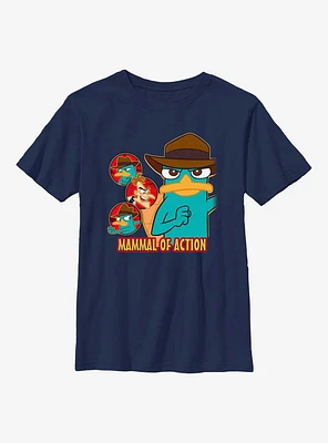 Phineas And Ferb Big Mammal Youth T-Shirt