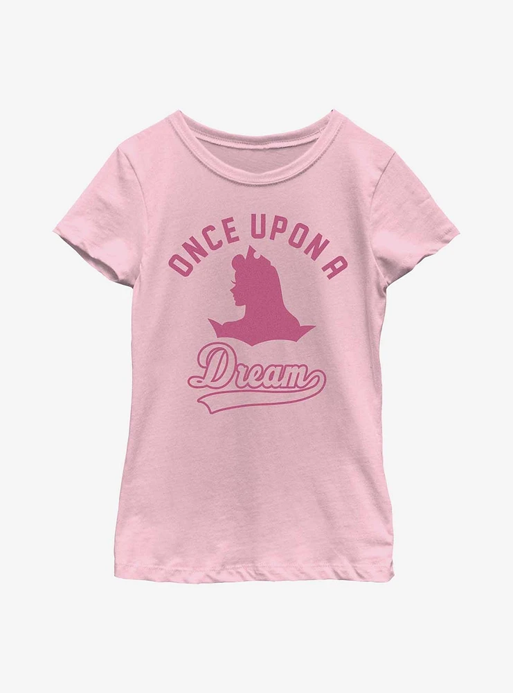 Disney Princesses Aurora Silo Varsity 59 Youth Girls T-Shirt