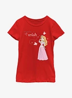 Disney Princesses Aurora Wish Youth Girls T-Shirt
