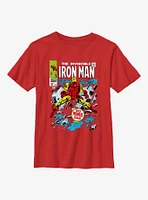 Iron Man Big Premiere Issue Youth T-Shirt