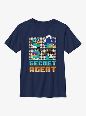 Phineas And Ferb Pop Agent Youth T-Shirt