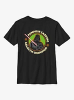 Star Wars Pumpkin Carving Galactic Champion Youth T-Shirt