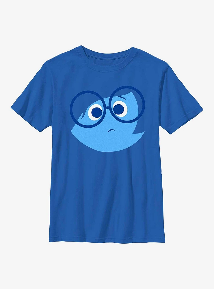 Inside Out Sad Face Youth T-Shirt