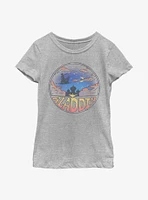 Disney Princesses Aladdin Circle Youth Girls T-Shirt
