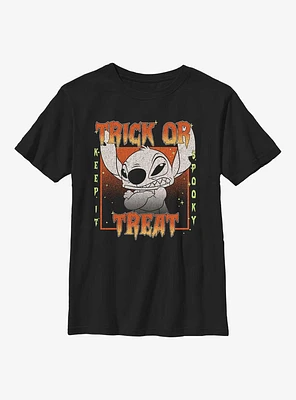 Lilo And Stitch Keep It Spooky Youth T-Shirt